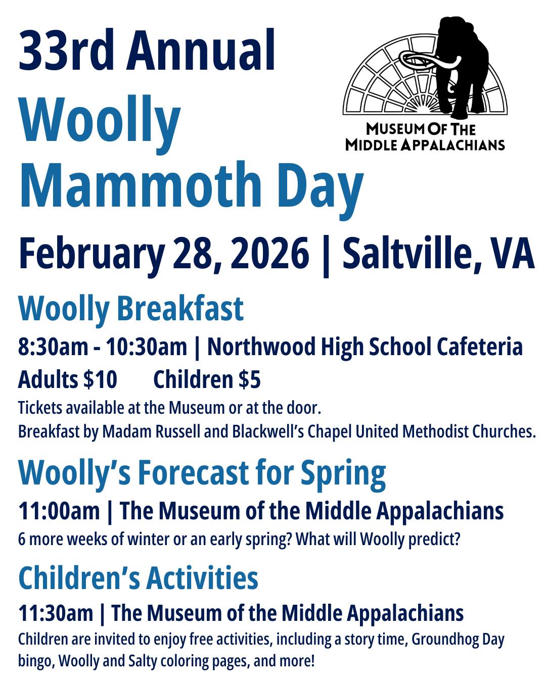 33rd-Annual-Woolly-Mammoth-Day-February-28-2026-Saltville-VA-town-of-Saltville 33rd-Annual-Woolly-Mammoth-Day-February-28-2026-Saltville-VA-town-of-Saltville